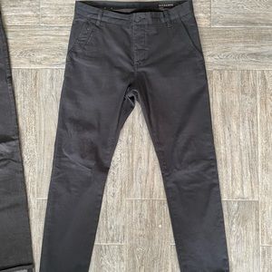 Allsaints Stove Chino 32x32 black